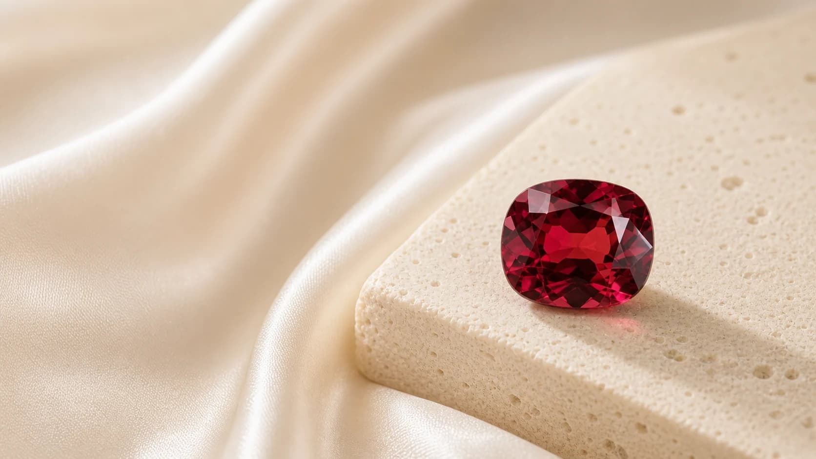 Garnet gemstone study