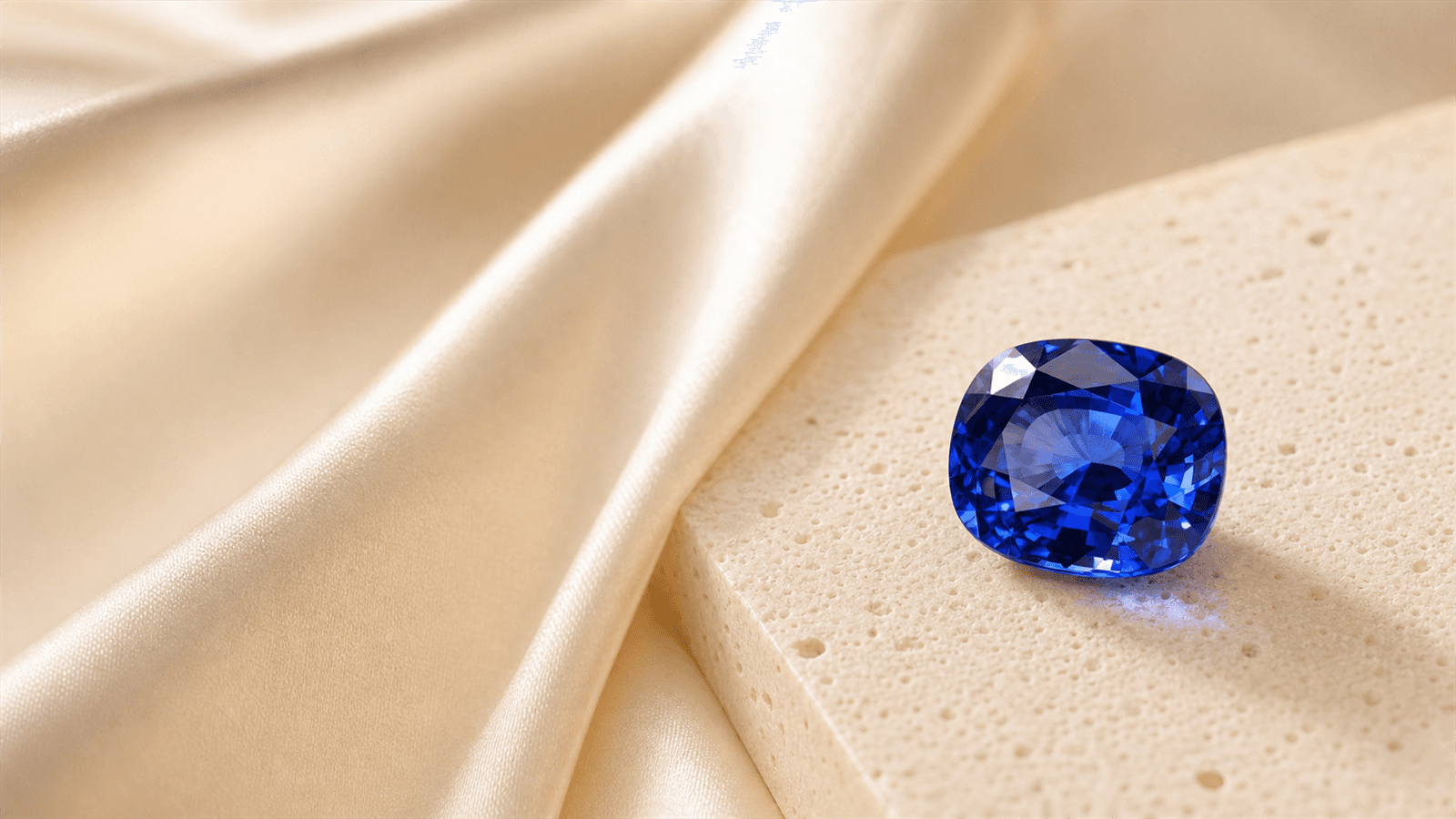 Royal Blue Sapphire gemstone study
