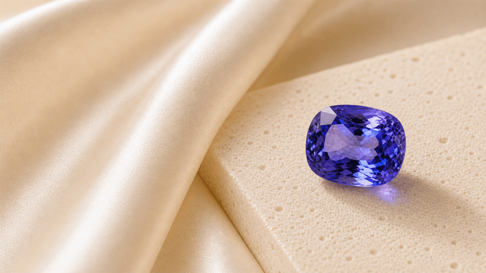 Tanzanite gemstone study