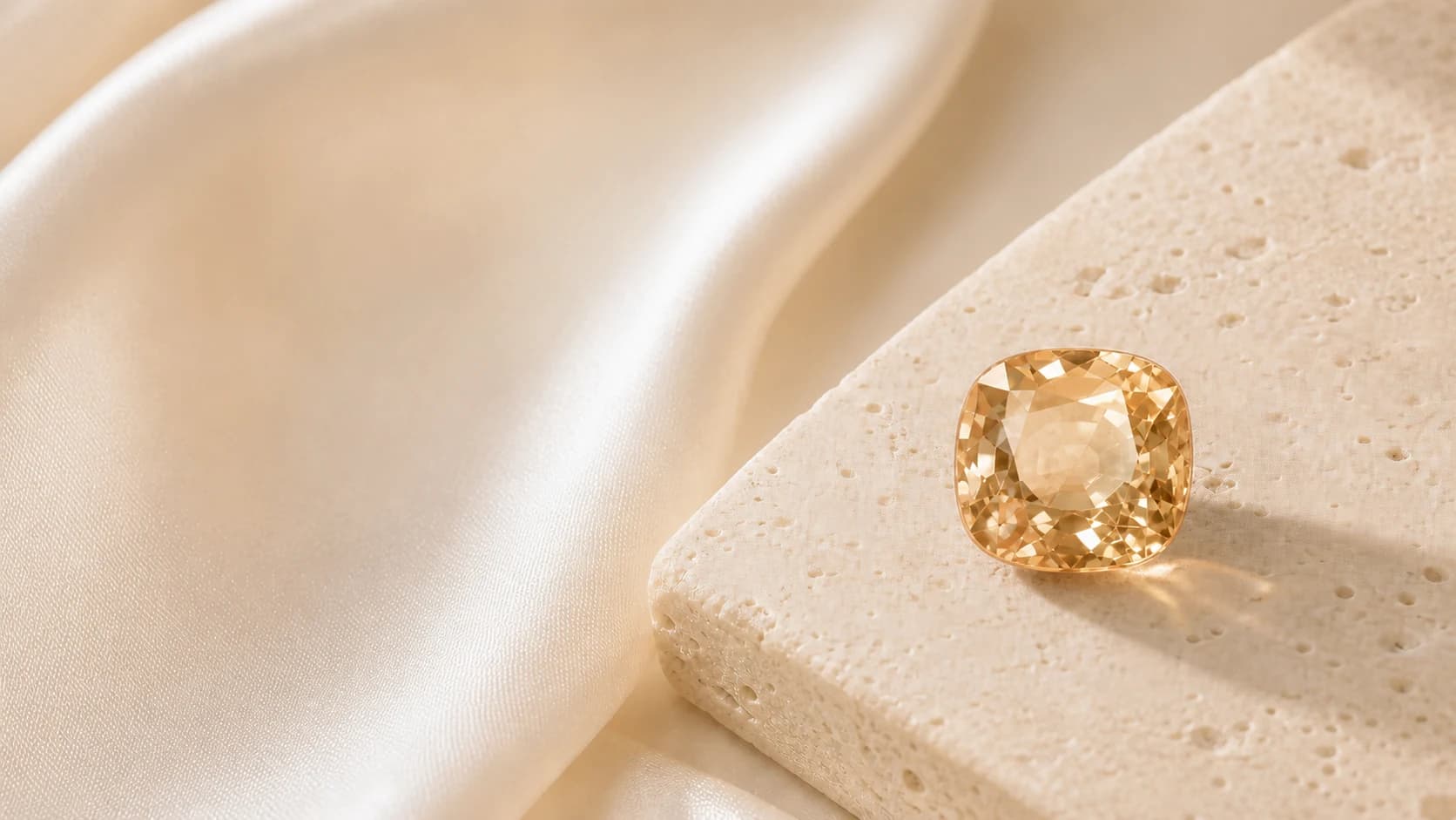 Topaz gemstone study