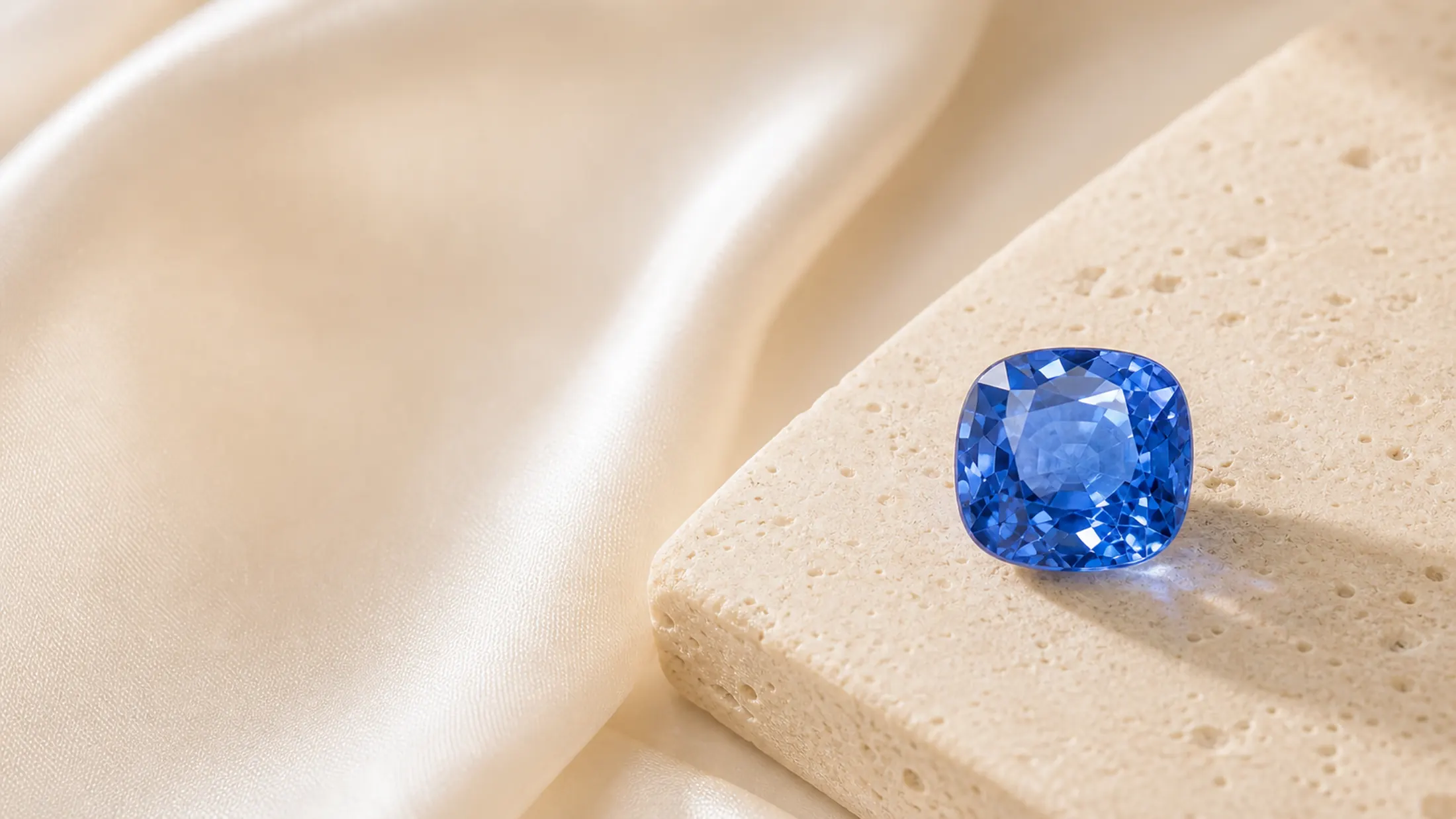 Ceylon Blue Sapphire gemstone study