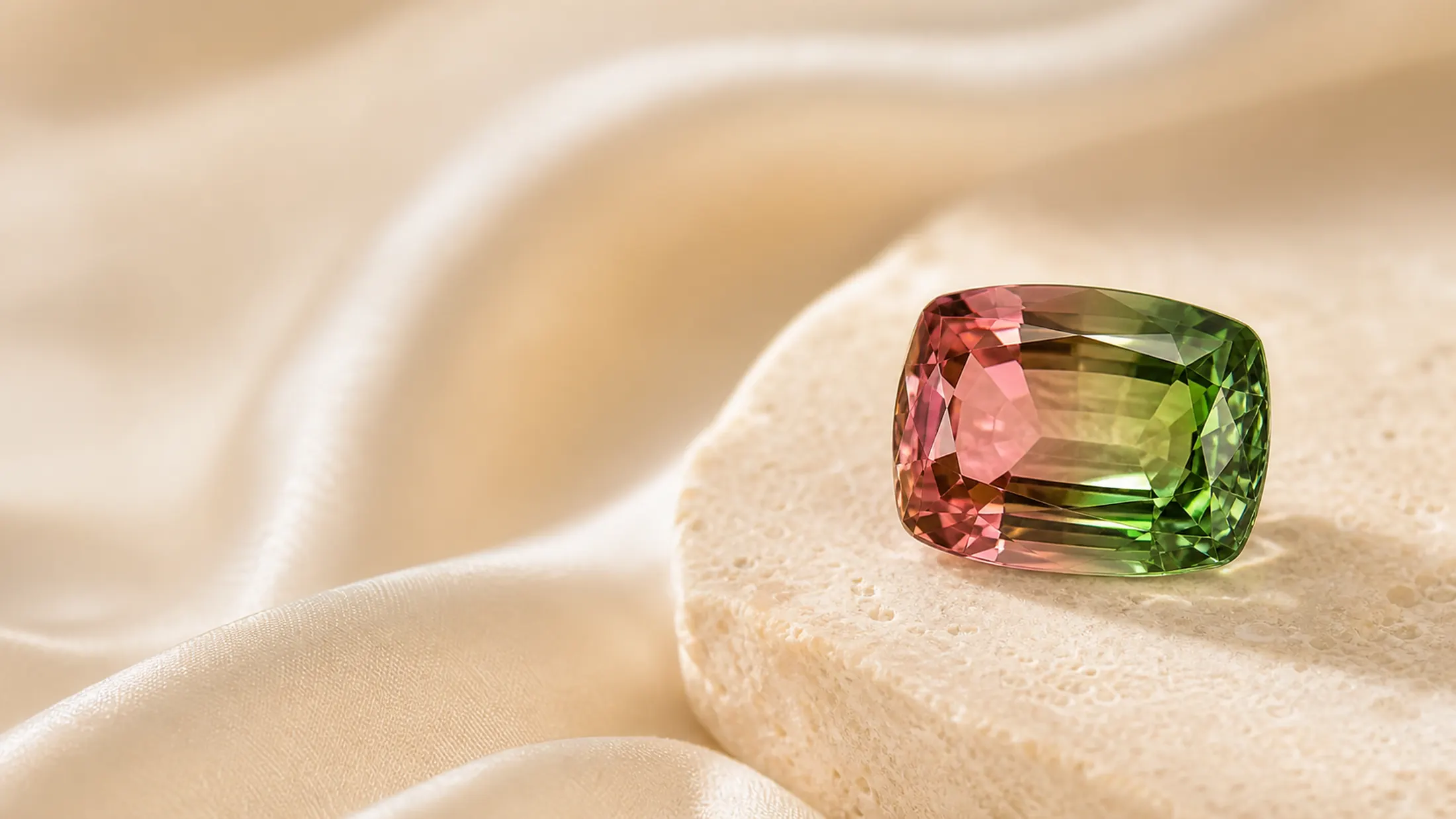 Tourmaline gemstone study